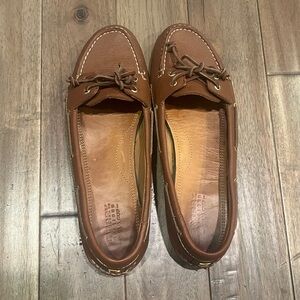 Sperry Top Sider Gold Cup Leather Loafer Boat Shoe Moccasin Women’s Size 9.5